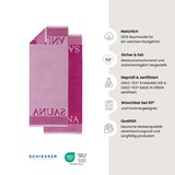 thumbnail of Schiesser Saunatuch Rom - 75 x 200 cm - Fuchsia