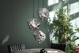 thumbnail of KAWOLA Pendelleuchte EDESSA Hängelampe 3-flammig Glas silber