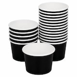 thumbnail of DeinPack 50 Eisbecher schwarz 350 ml