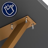 thumbnail of Patas de mesa Biloxi Dorado/85x85 cm