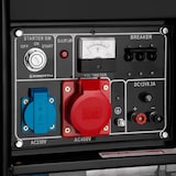 thumbnail of EBERTH 5000W Diesel Notstromaggregat, Stromerzeuger mit 10 PS Motor, E-Starter, 4-Takt, Automatischer Voltregler AVR, 400V/230V/12V Anschlüssen