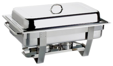 APS Chafing Dish Chef, Edelstahl, 9 L, GN 1/1, mit Deckel