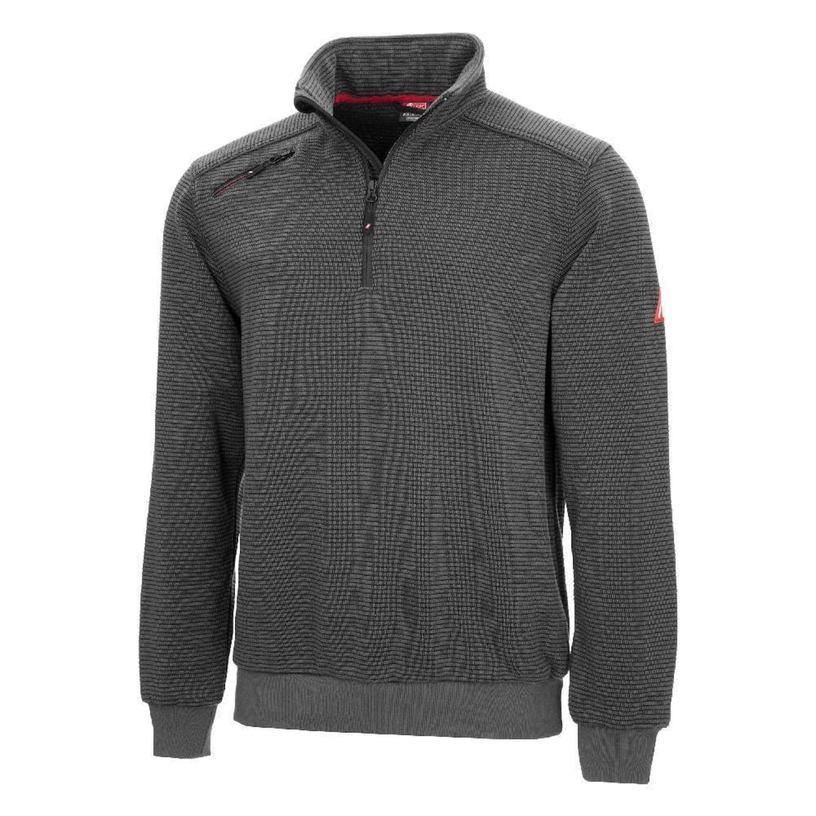 Nitras Motion Tex Plus Pullover | Gr. L | Arbeitspullover | grau