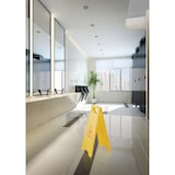 thumbnail of METRO Professional Cartello segnaletico per pavimenti scivolosi,  polipropilene, 31 x 3.5 x 62 cm, giallo