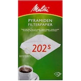 thumbnail of 4x Melitta Pyramiden-Filterpapier 202s, Inhalt: 100 Stück je Packung.