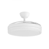thumbnail of Orbegozo ventilador de techo aspas retráctiles con luz CP 138105, motor DC, 6 velocidades, mando a distancia, temporizador, diámetro 105 cm, 35 W
