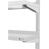 thumbnail of Royal Catering Estante de pared metálico - 2 compartimientos - 120 cm