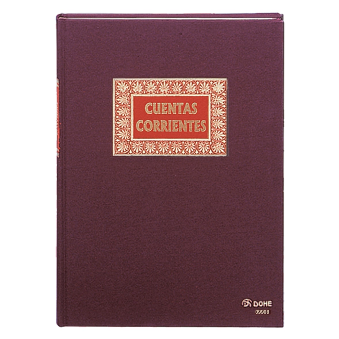 Libro de Contabilidad  Cuentas Corrientes  Folio natural - Dohe