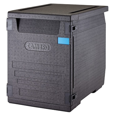 CAMBRO EPP4060F6R-110 - Contenedor isotérmico Cam Gobox para bandejas , 126 L, 60x40 cm, con 6 guías, con carga frontal
