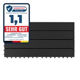 thumbnail of Klickfliese Terrassendiele "Royal" - 30 x 60 cm - Für Innen und Außen geeignet - Witterungsbeständig (Anthrazit)