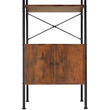 thumbnail of tectake Estantería Brentwood 57,5x34x173cm - Madera industrial oscura, rústica - 404706