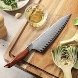 thumbnail of XinZuo - Damascus koksmes 21cm - X03 Xing Series - Mauro Uliassi (3-sterren Michelin chef)