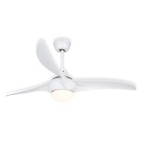 thumbnail of HJM Ventilador de techo VT517, Led, motor DC, 3 aspas de ABS, mando a distancia, 6 velocidades, función reversible, temporizador 2-4-8 h.55W