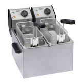 thumbnail of Roller Grill Friteuse électrique FD50D 2 x 5 L, inox, 6,4kW