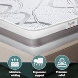 thumbnail of The White Stone  Materasso Matrimoniale 165x195 Premium quality | Altezza 16 cm | Fabriqué en Italie