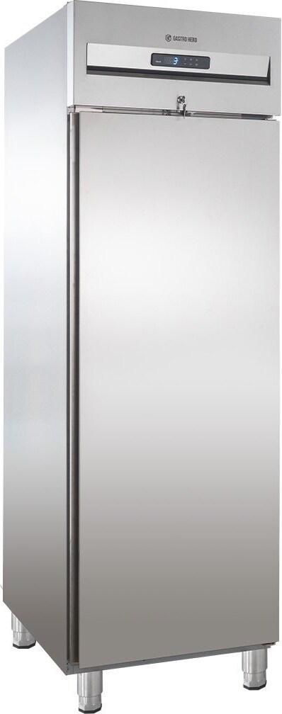 GastroHero Kühlschrank KSN-PROFI700 | GN 2/1 | 610 Liter | Gewerbekühlschrank Edelstahl | -2°C bis +8°C | hochwertige Isolierung | Made in Europe