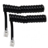 thumbnail of MCL - Câble RJ09 (4P/4C) mâle en  spirale - 2,10m