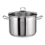 thumbnail of 10 Liter Universaltopf Kochtopf Topf Suppentopf Glasdeckel 26 cm Edelstahl