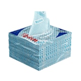 thumbnail of WYPALL® | Paños limpieza WypAll® X80 Plus Critical Clean™. 8 paquetes x 30 paños azules. 19139