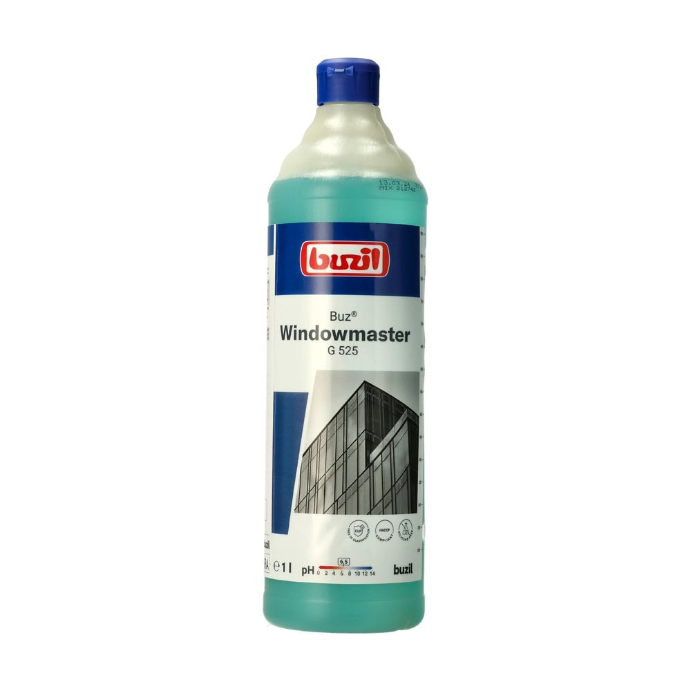Buzil Buz Windowmaster G 525 Glas- und Fensterreiniger-Konzentrat - 1 Liter
