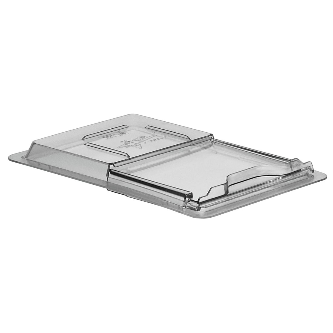 CAMBRO - 1218SCCW-135 - TAPA deslizante para caja de almacenamiento (no incluida) - 45,7 x 30,5 cm - Policarbonato Transparente