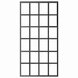 thumbnail of vidaXL Schiebetür ESG-Glas und Aluminium 102x205 cm Schwarz