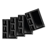 thumbnail of MÄSER Fondueteller rechteckig 25,5 x 19,5 cm, 4-er Set, SCHWARZ postsicher