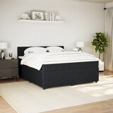 thumbnail of vidaXL Boxspringbett mit Matratze Schwarz 180x200 cm Samt
