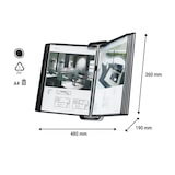 thumbnail of DJOIS by Tarifold,Leggio office VEO, murale, nero