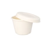 thumbnail of 500 Schalen, Zuckerrohr `pure` 100 ml Ø 7,5 cm · 5,3 cm weiss