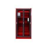 thumbnail of Aktenschrank St. Petersburg rot dunkelgrau