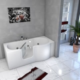 thumbnail of Seniorenwanne mit Tür Whirlpool S12-EH-WP-L Badewanne 170x85cm