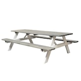 thumbnail of Picknicktafel Deluxe 240 x 70 cm - Grijs / Wit