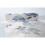 thumbnail of MANK Tischläufer Airlaid Chrissy in Blaugrau, 40 cm x 24 m, 1 Stück - Herbst Blätter Laub Gräser