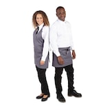 thumbnail of Tablier serveur court Whites gris anthracite