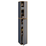 thumbnail of VCM Schuhschrank Salia Anthrazit B. 30 x H. 183 x T. 33 cm