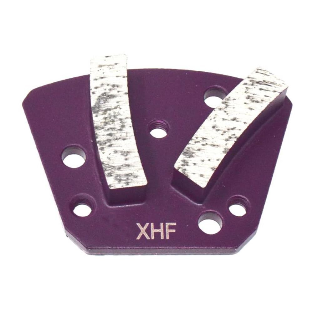 Segmento Diamantado para suelos muy duros (Lila, grano: 30/40-M6) - Pieza de diamante para el pulido y debaste de pavimentos muy consistentes