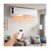 thumbnail of Chauffage convecteur MURAL 2000W Ceramique Programmable Ecran Digital Télécommande PLEIN AIR Plein Air