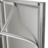 thumbnail of Frigorífico profissional de 2 portas, aço inoxidável, refrigeração a ar, GN2/1, 211x134,7x85,4cm, com fechadura, 1300L, CORECO 10284 Vaiotec