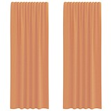thumbnail of vidaXL Voile Vorhänge mit Stangentaschen 2 Stk. Terrakotta