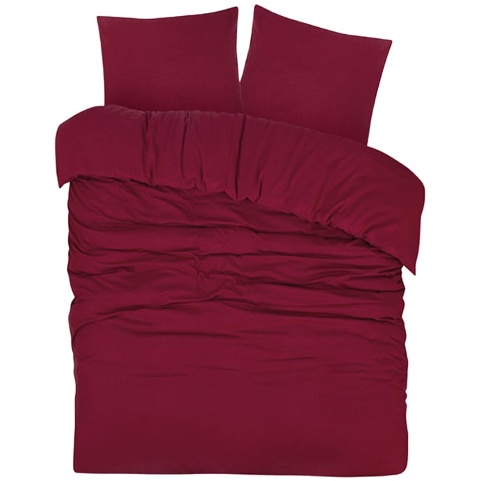 Dekbedovertrek Teddy Fleece - 100% zacht materiaal - 200×220 - jade
