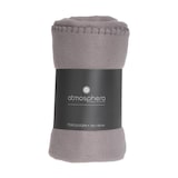 thumbnail of Plaid Polaire Gris 125 x 150 cm