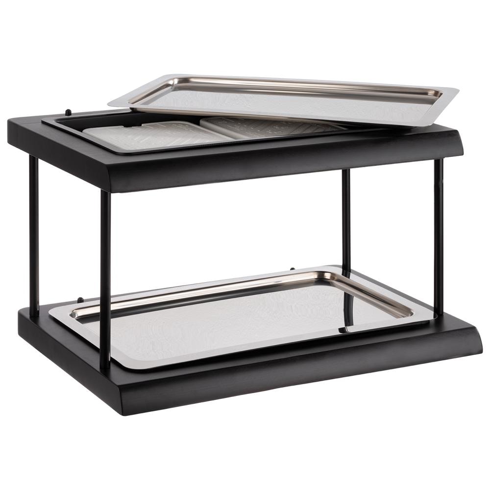 APS Buffetvitrine -DOPPELDECKER- 60 x 41 cm, H: 36 cm