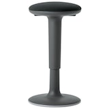 thumbnail of Bisley Stehhilfe Tuc Tuc ergonomisch & höhenverstellbar, Sitz- und Stehhocker in charcoal mit Tellerfuß - Ergonomischer Hocker, Stehstuhl, Bürohocker
