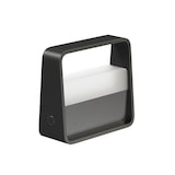 thumbnail of Lámpara de mesa portátil LED 2W regulable 180º 3000K negro mate con batería 3,5 h - Beneito & Faure