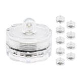 thumbnail of Lot de 10 lampions bougies chauffe-plat LED submersibles blanc chaud à piles Lotti