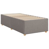 thumbnail of vidaXL Boxspringbett mit Matratze Taupe 90x190 cm Stoff