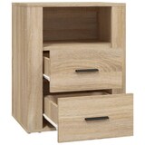 thumbnail of Table de chevet Chêne sonoma 50x36x60 cm Bois d'ingénierie – Modèle Magique