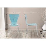 thumbnail of 4x Konferenzstuhl Calisto hellblau