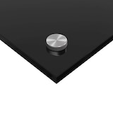 thumbnail of vidaXL Keuken Achterwand Zwart 80 x 60 cm gehard glas